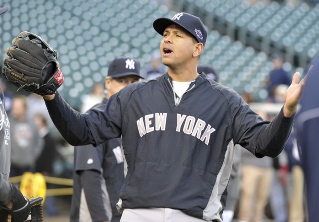 New York Yankees third baseman Alex Rodriguez