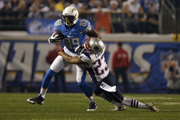 Tight end Ladarius Green #89 of the San Diego Chargers 