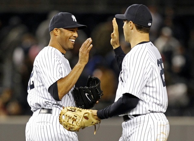 New York Yankees closing pitcher Mariano Rivera