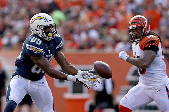 Ladarius Green #89 of the San Diego Chargers