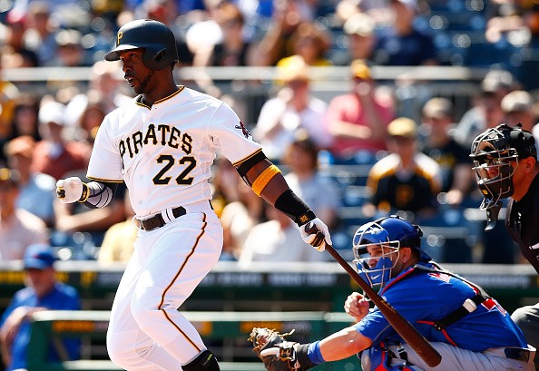 Andrew McCutchen #22 of the Pittsburgh Pirates