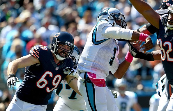 Jared Allen #69 of the Chicago Bears