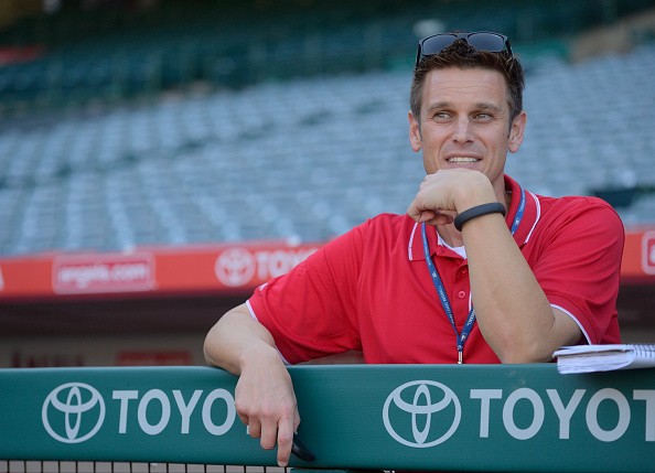 General manager Jerry Dipoto of the Los Angeles Angels of Anaheim 