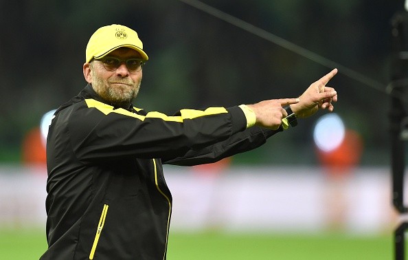 Dortmund's head coach Juergen Klop