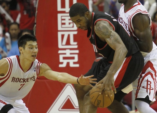 Houston Rockets guard Jeremy Lin 