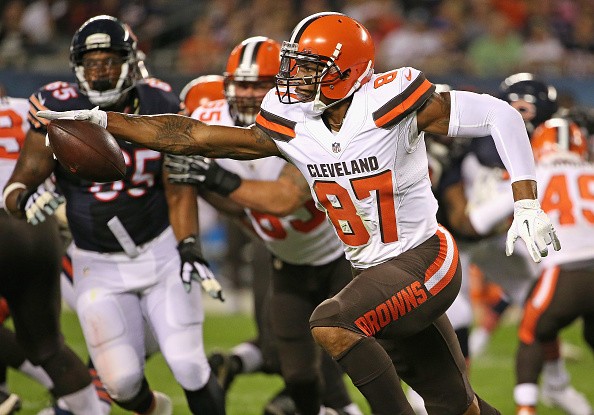 Terrelle Pryor #87 of the Cleveland Browns 