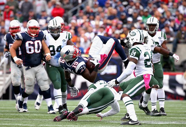 Brandon LaFell #19 of the New England Patriots