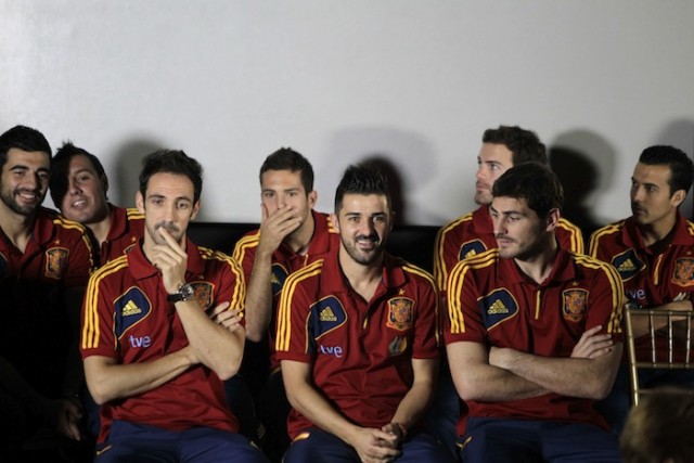 Spain's soccer team 