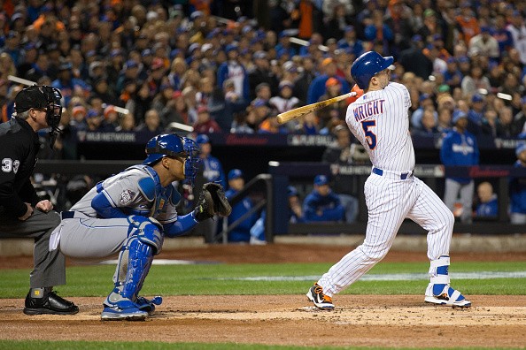 David Wright #5 of the New York Mets