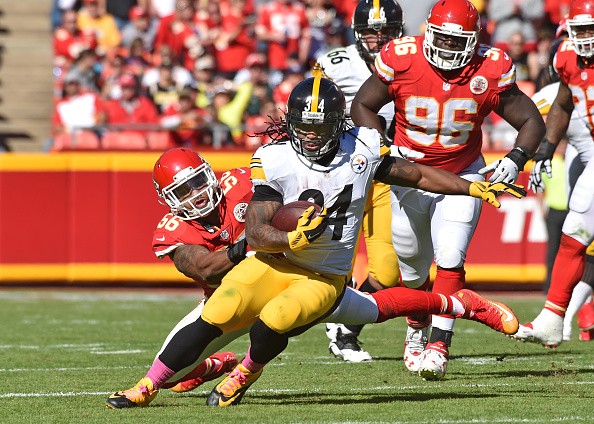 Running back DeAngelo Williams #34 of the Pittsburgh Steelers 