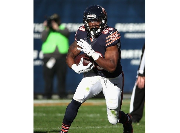 Jeremy Langford #33 of the Chicago Bears