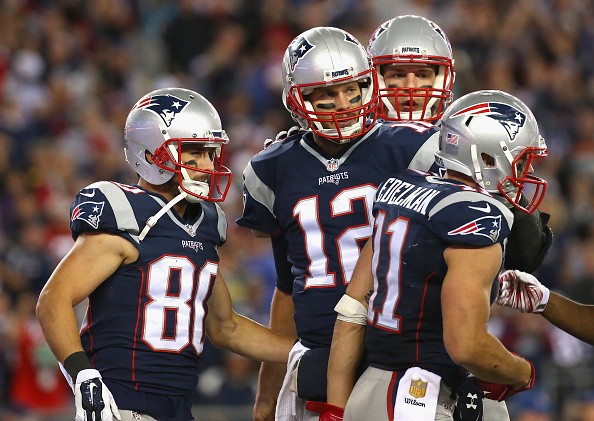 Tom Brady #12 of the New England Patriots