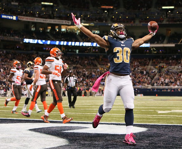 St. Louis Rams running back Todd Gurley 