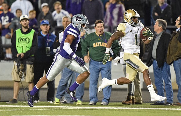 Wide receiver Corey Coleman #1 of the Baylor Bears