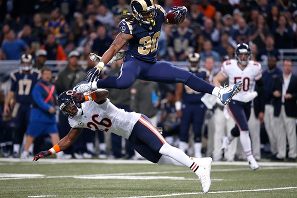 St. Louis Rams running back Todd Gurley