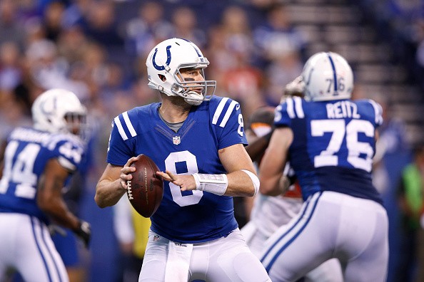 Matt Hasselbeck #8 of the Indianapolis Colts 
