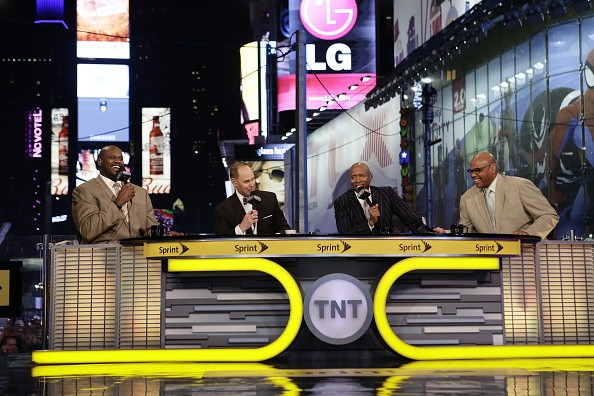 'Inside the NBA' Ernie Johnson, Charles Barkley, Kenny Smith and Shaquille O'Neal