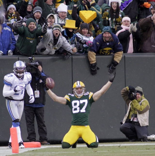 Green Bay Packers wide receiver Jordy Nelson 
