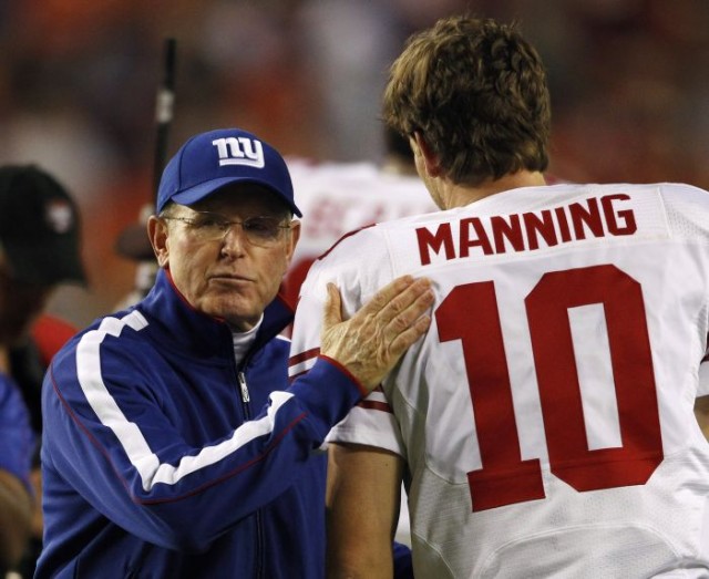 Giants Manning and Coughlin