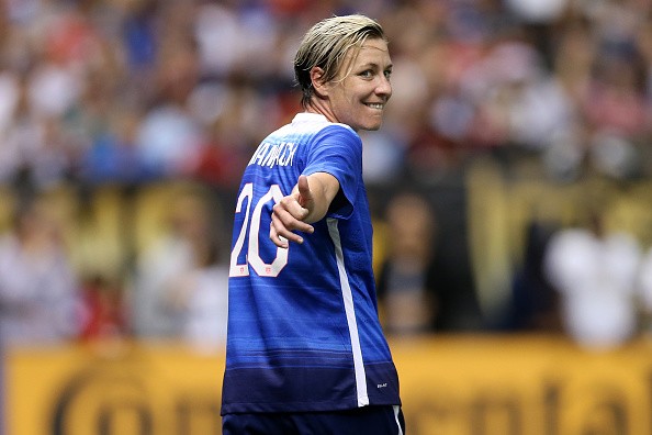 Abby Wambach #20 of the United States 