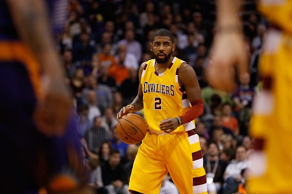 Kyrie Irving #2 of the Cleveland Cavaliers