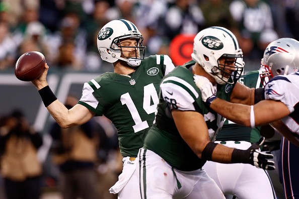 Ryan Fitzpatrick #14 of the New York Jets
