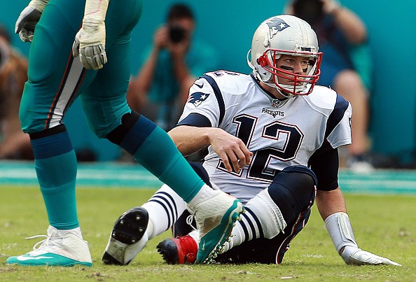Patriots quarterback Tom Brady 
