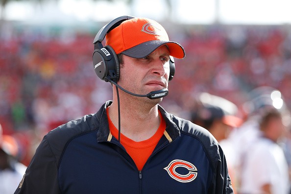 Offensive coordinator Adam Gase of the Chicago Bears