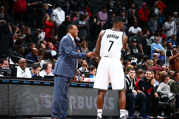 Head coach Lionel Hollins of the Brooklyn Nets
