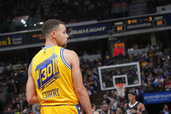 Stephen Curry #30 of the Golden State Warrior