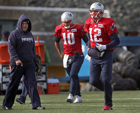 New England Patriots quarterback Tom Brad