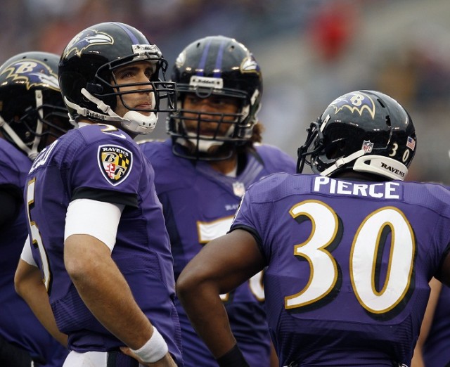 Baltimore Ravens quarterback Joe Flacco 