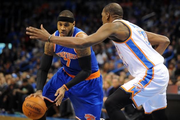 Carmelo Anthony, Kevin Durant