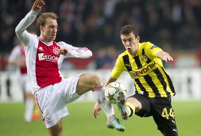 Christian Eriksen Ajax Ivan Perisic Borussia Dortmund