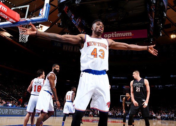Thanasis Antetokounmpo #43 of the New York Knicks
