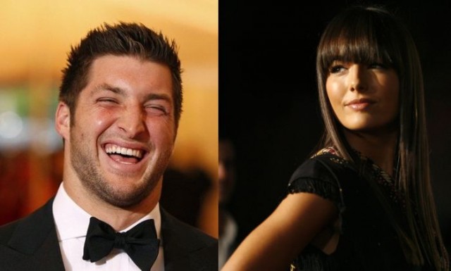 Tim Tebow and Camilla Belle 