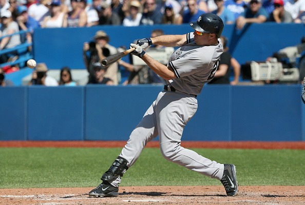 Mark Teixeira #25 of the New York Yankees