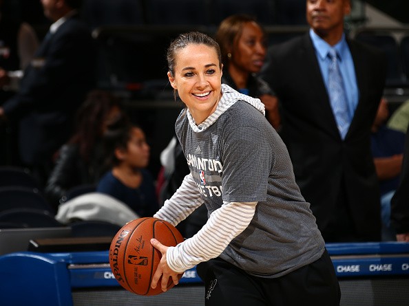 San Antonio Spurs assistant coach Becky Hammon