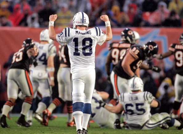 Indianapolis Colts quarterback Peyton Manning