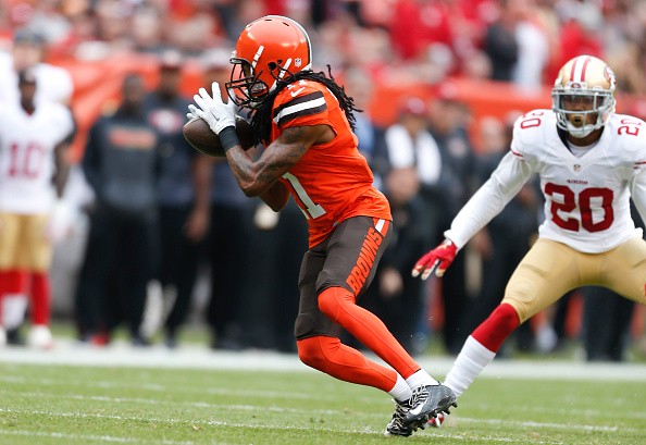 Travis Benjamin #11 of the Cleveland Browns 