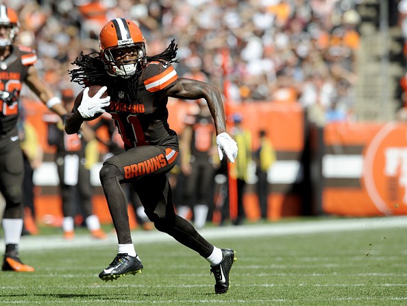 Wide receiver Travis Benjamin #11 of the Cleveland Browns