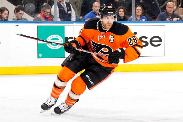 Claude Giroux, #28 Of The Philadelphia Flyers