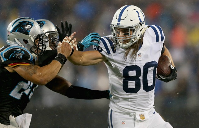 Indianapolis Colts tight end Coby Fleener