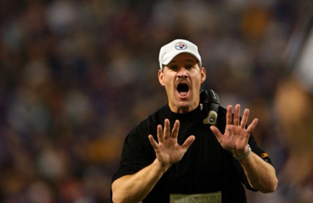 Bill Cowher coach of Steelers 