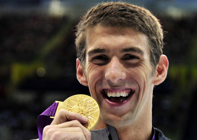 Michael Phelps of the U.S. 