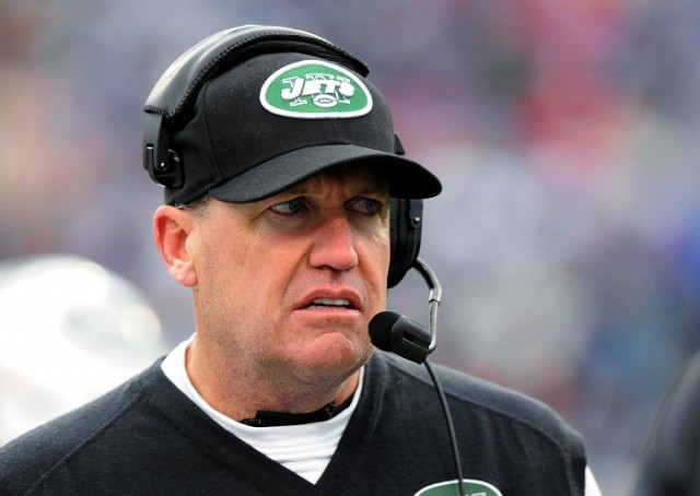 New York Jets head coach Rex Ryan 