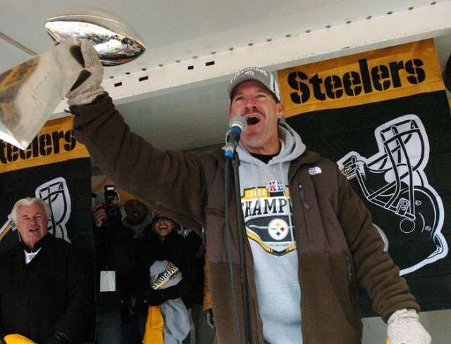Pittsburgh Steelers head coach Bill Cowher