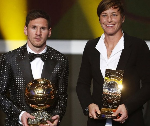 Lionel Messi And Abby Wambach