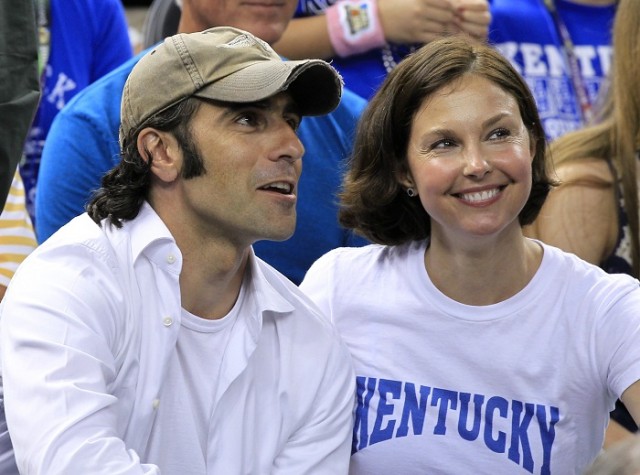 Actress Ashley Judd and her husband, race car driver Dario Franchitti