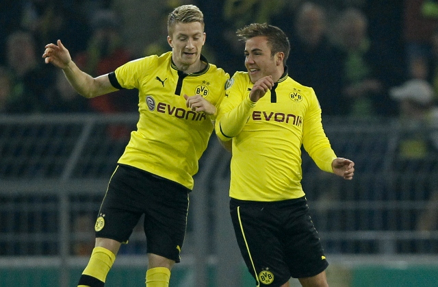 Marco Reus Mario Gotze Borussia Dortmund